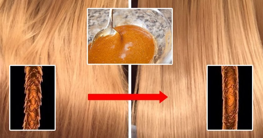 медовая маска для волос