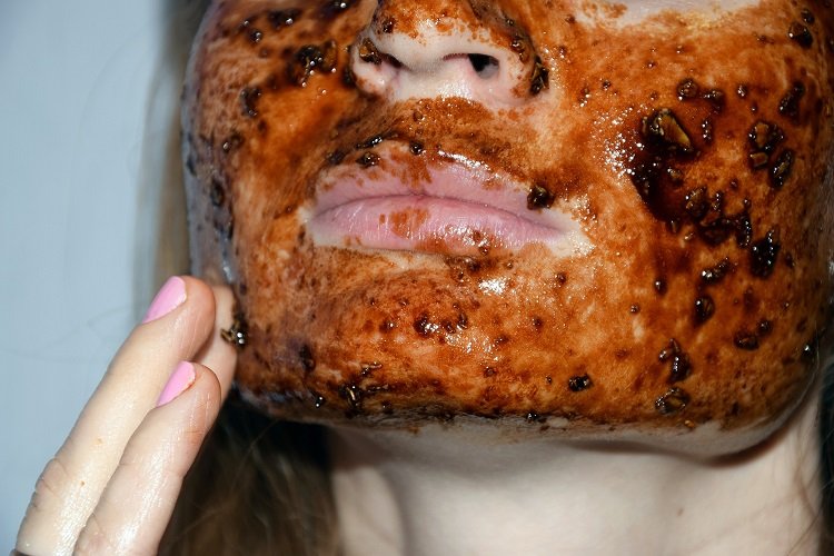 маска из кофе для лица