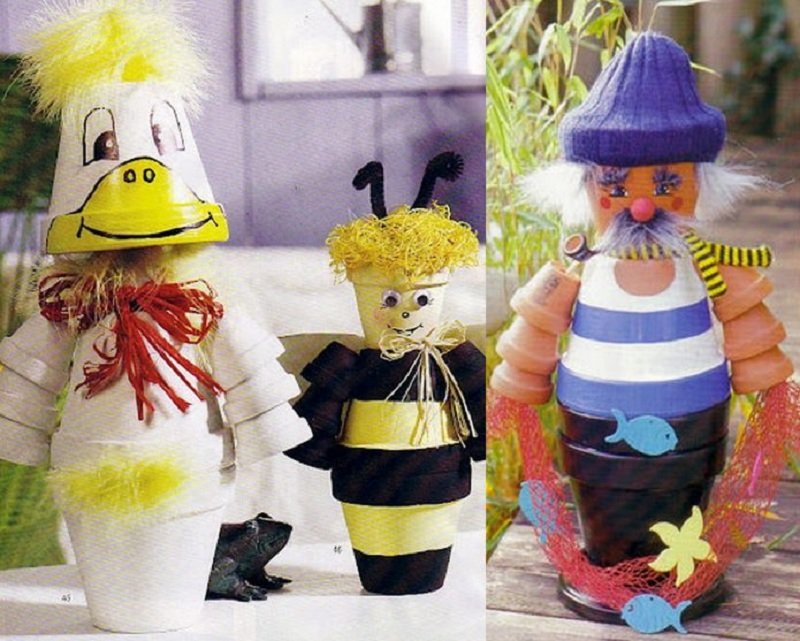 игрушки из майонезных ведерок