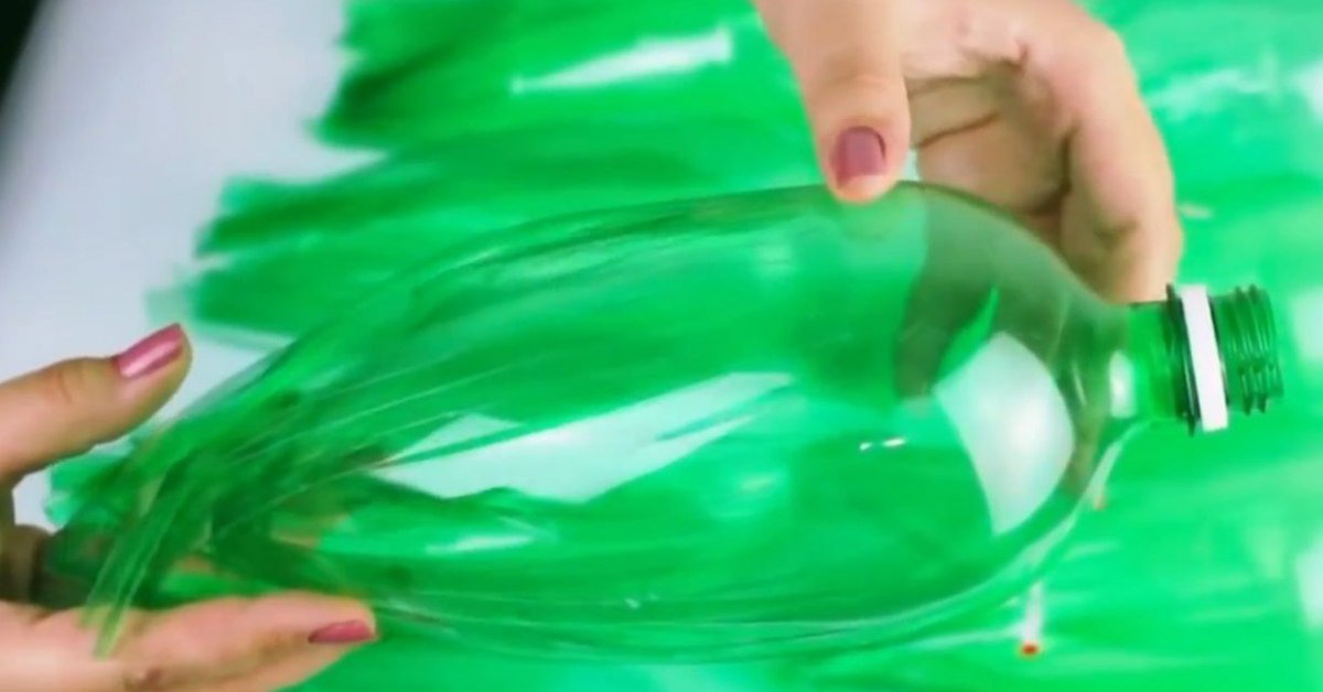 метла из пластиковых бутылок своими руками