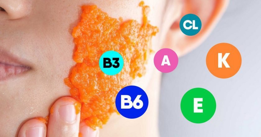 Морковные маски