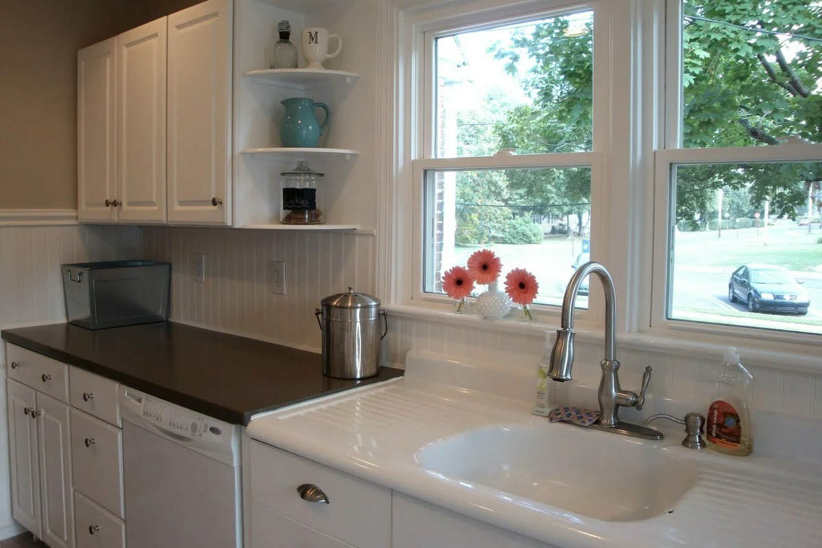 фартук у мойки