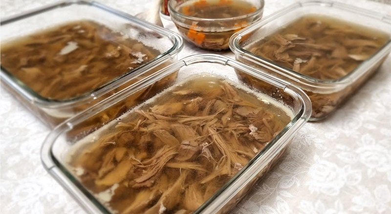 готовый холодец