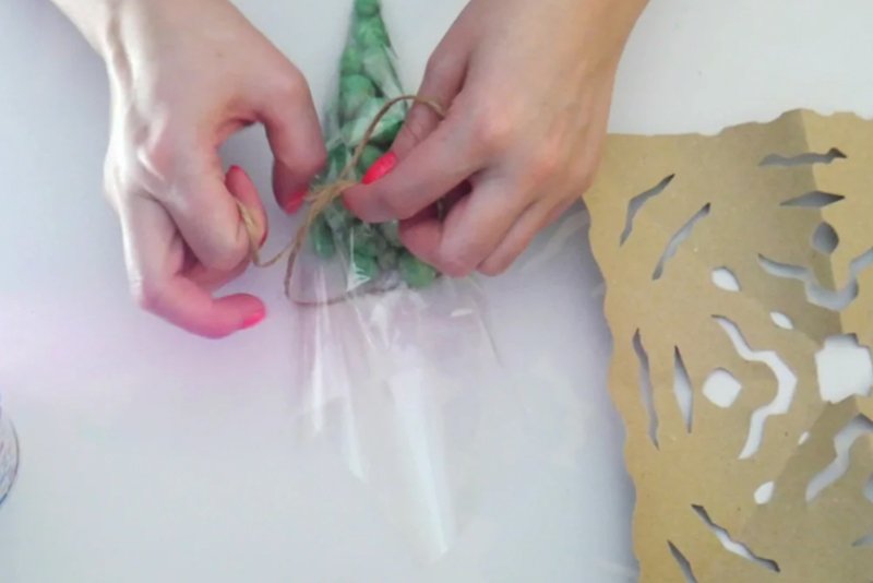 завязывание пакетов