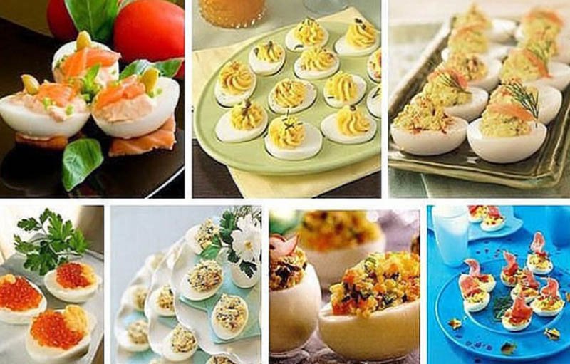 фаршированные яйца