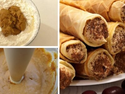 Начинки для вафельных трубочек