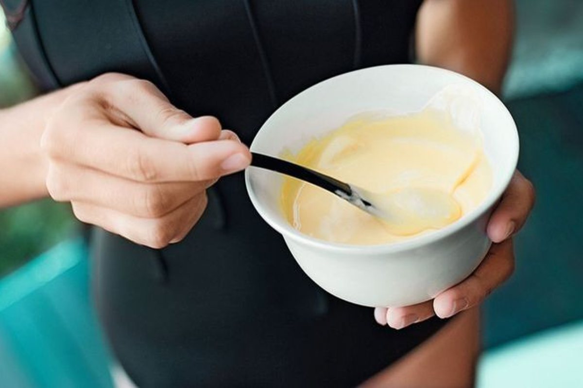 маска для лица из майонеза