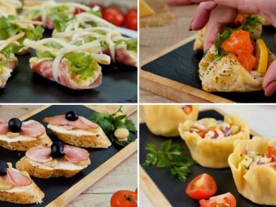 Нарядные закуски