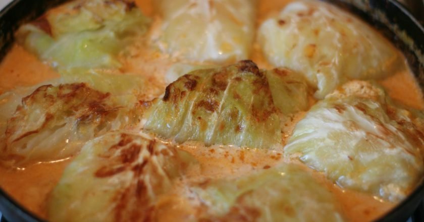 голубцы с мясом