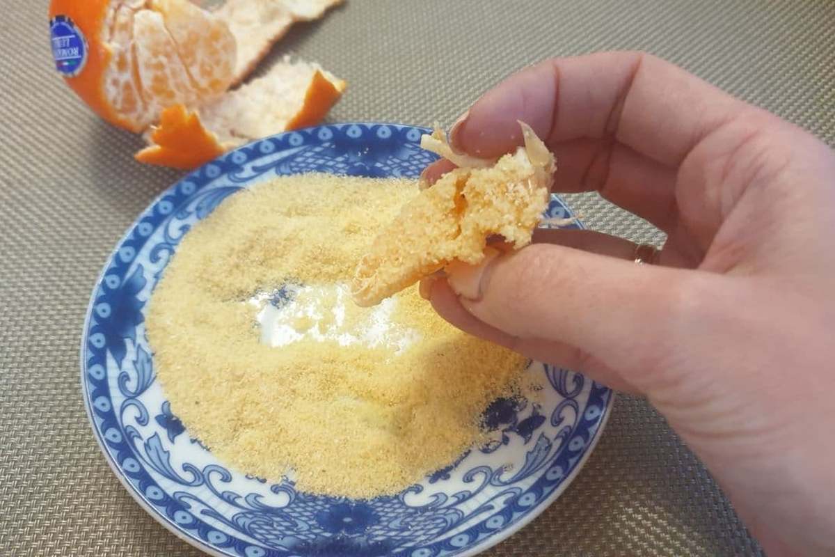 мандарин в манке