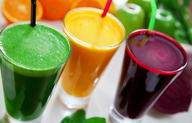 очищение лимфы соками