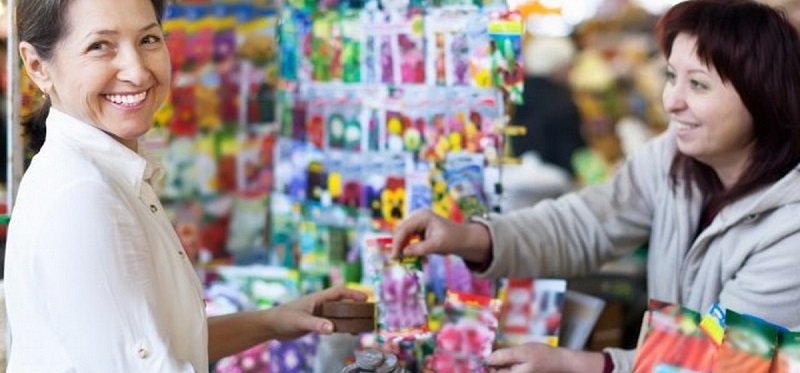 покупка семян