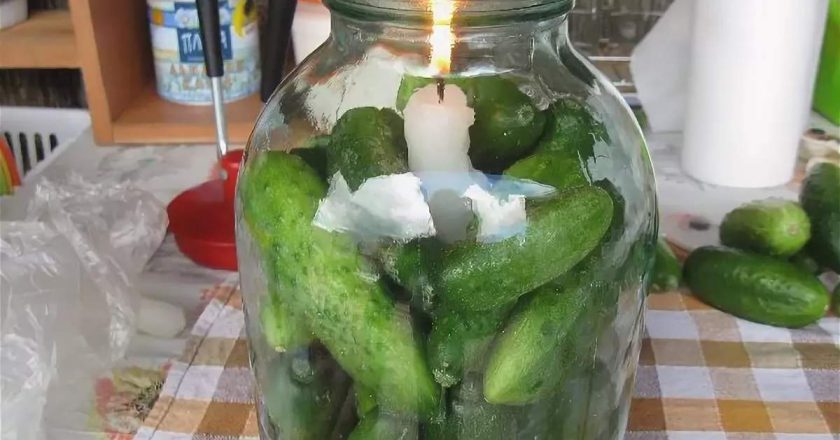 огурцы в банке