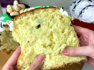 Оригинальный кулич на Пасху