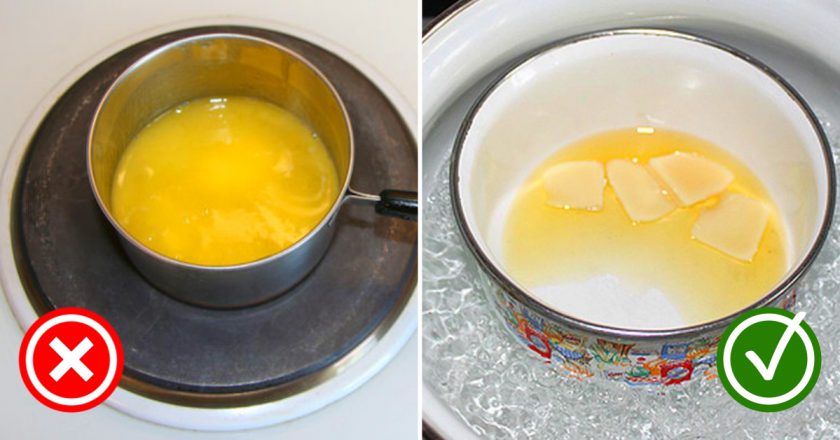 Ошибки со сливочным маслом