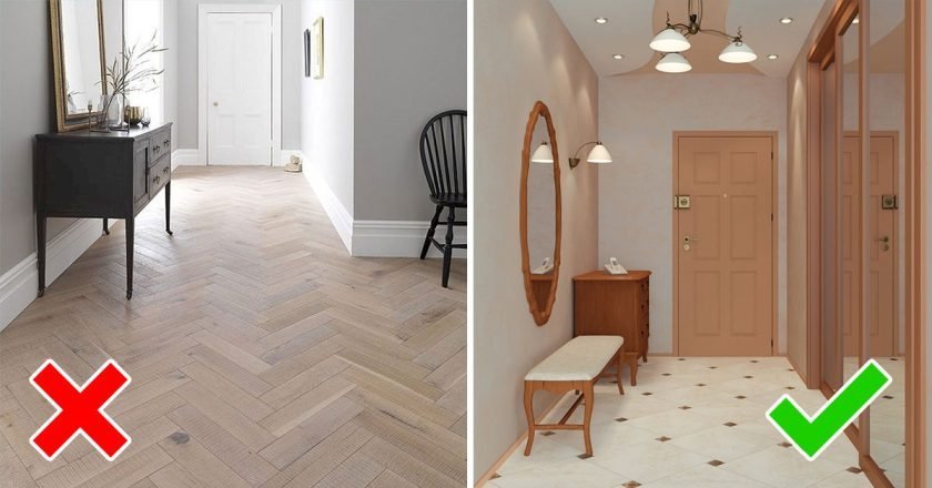 ошибки в ремонте прихожей