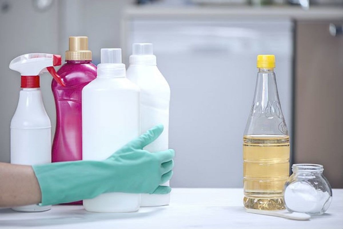 сода уксус и моющее средство для чистки мебели пропорции