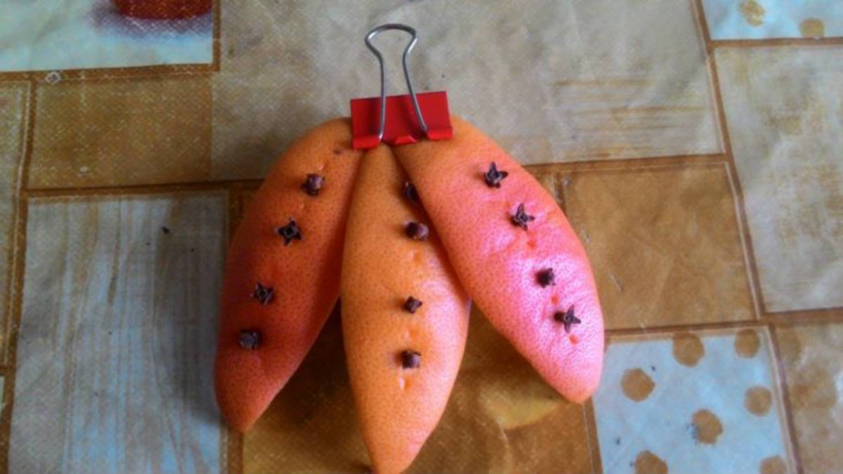 ароматизатор из кожуры