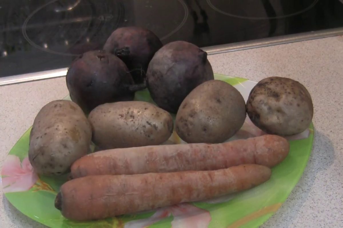 овощи на шубу