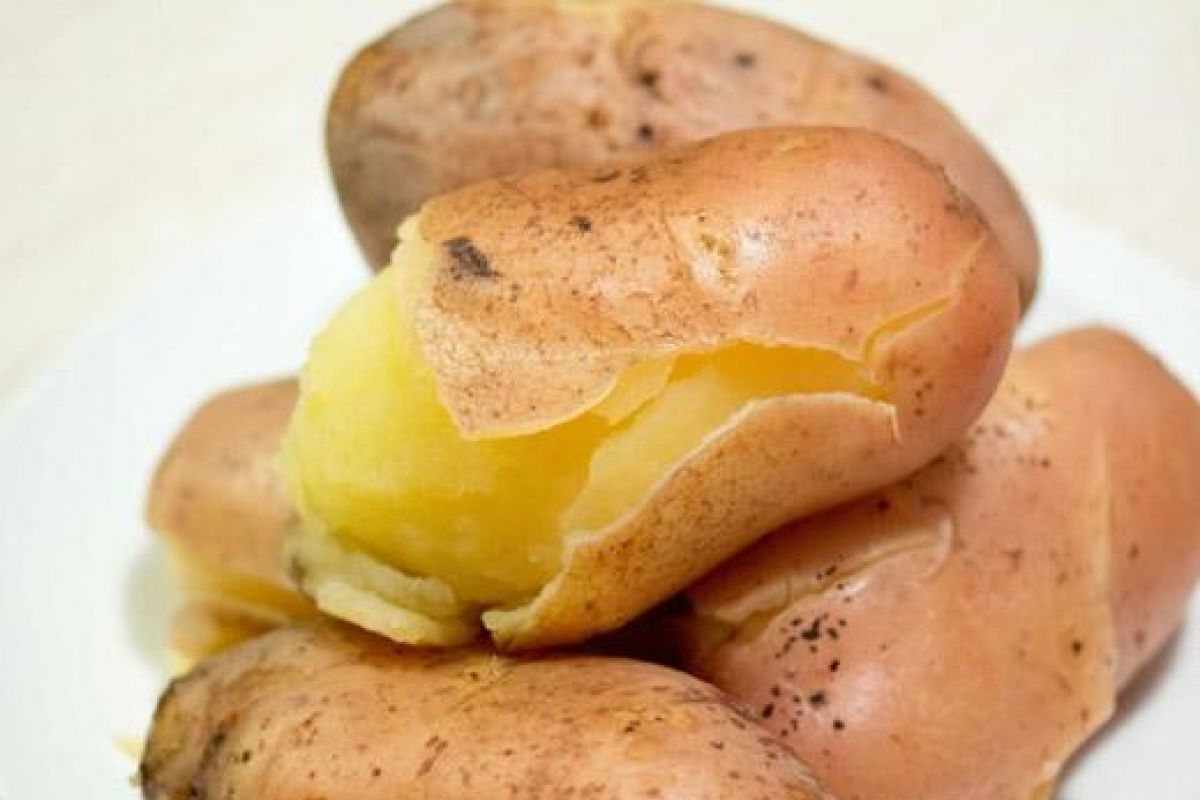 разваренная картошка