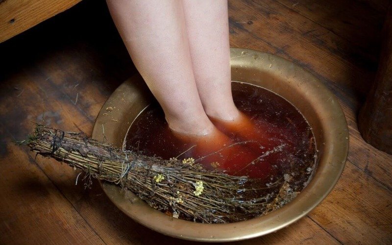 ванночки с шалфеем