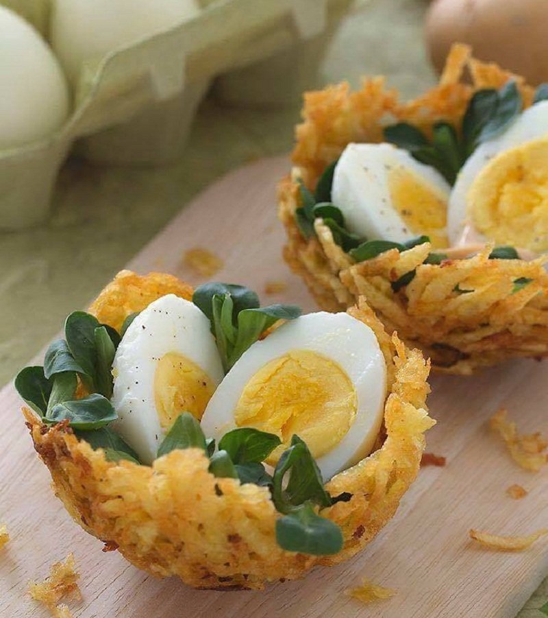 пасхальные блюда из яиц