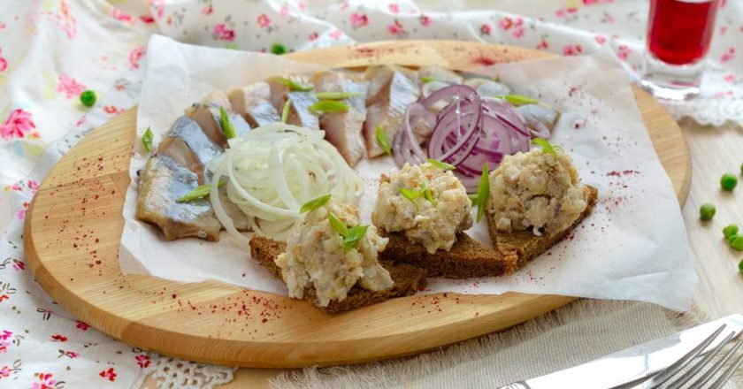 намазка из селедки