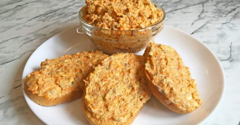 паштет с селедкой и морковью