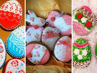 Как украсить печенье на Пасху
