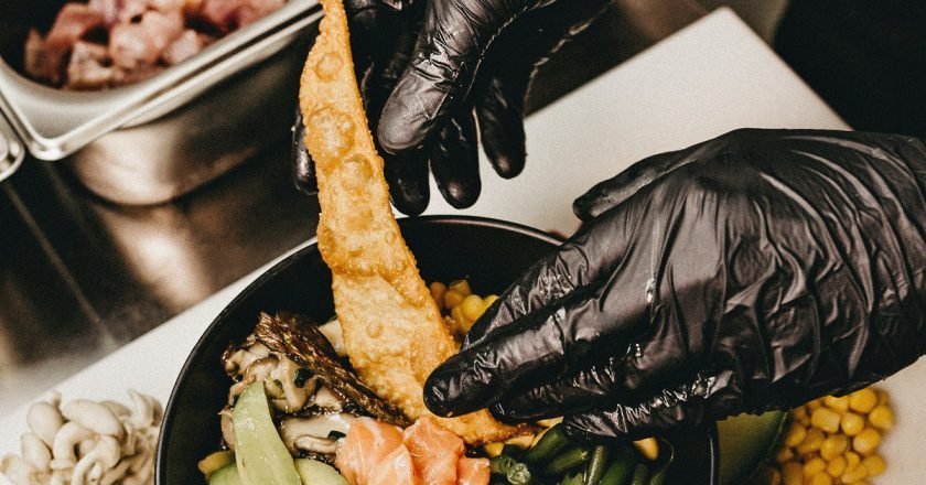 перчатки для повара