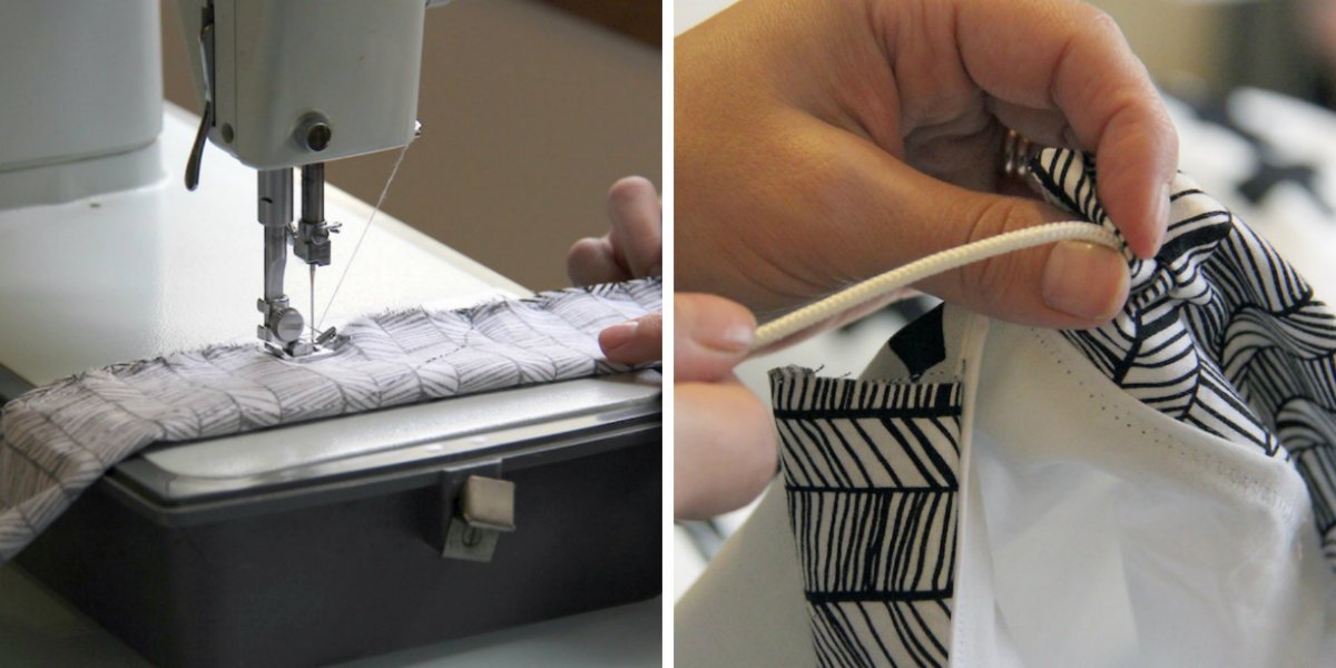 как сделать мешок