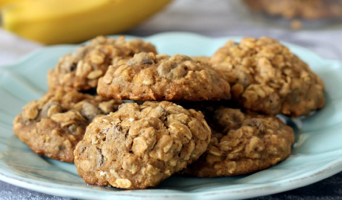 банановое печенье