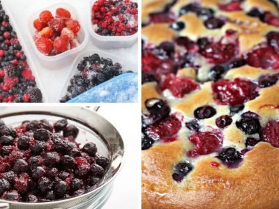 Пироги из замороженных ягод: секреты приготовления