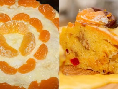 Пироги с мандаринами