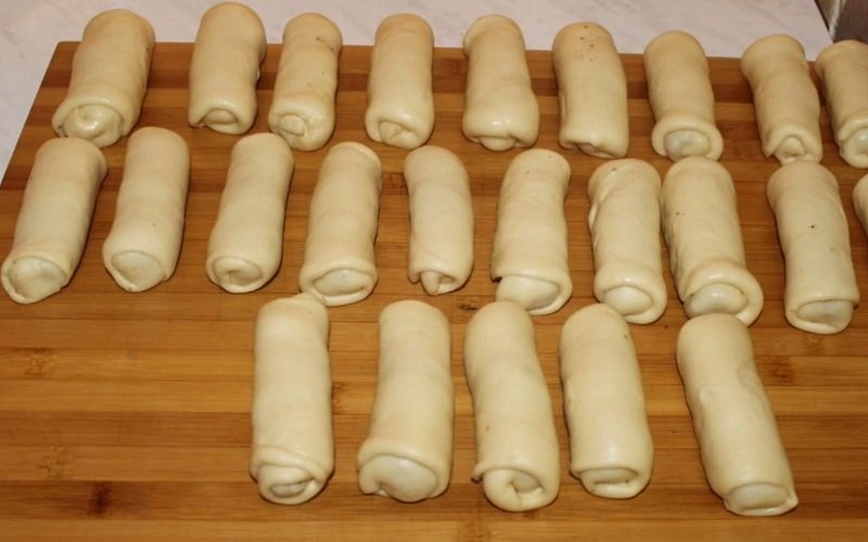 тесто с начинкой