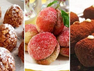 Пирожные со сгущенкой
