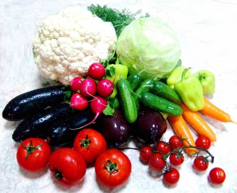 польза овощей