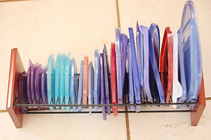 как хранить контейнеры на кухне