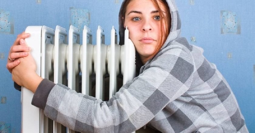 отсутствие отопления
