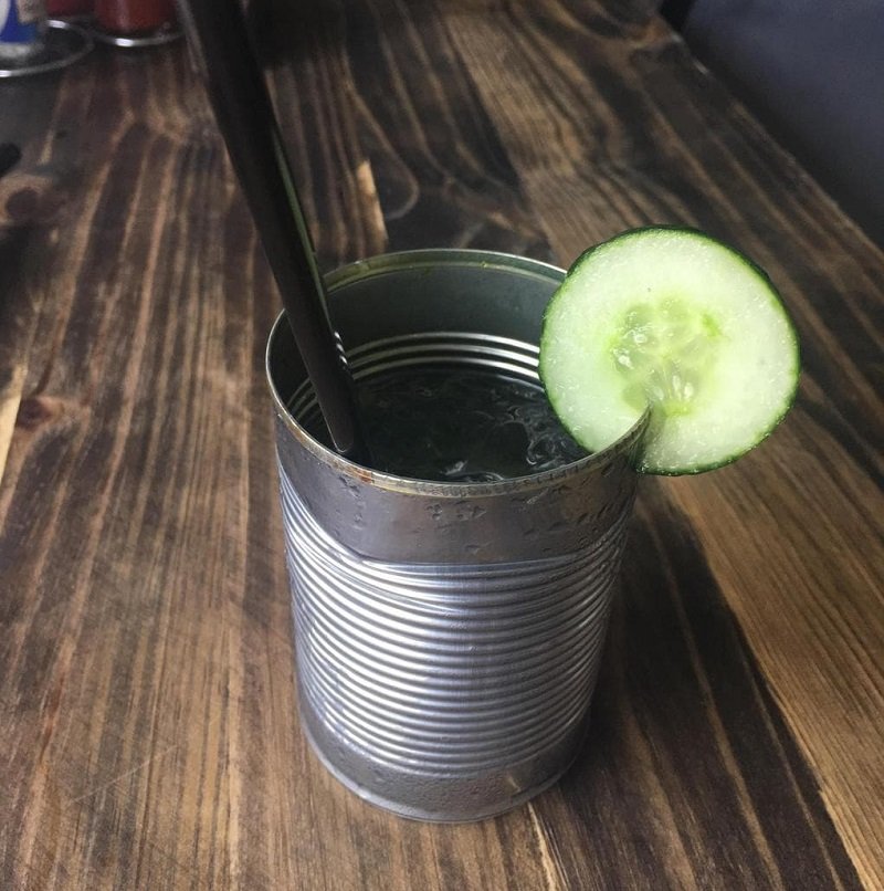 напиток в банке