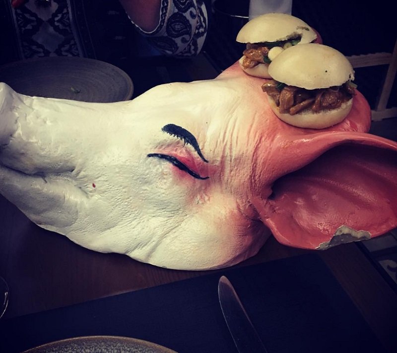 еда в ресторане