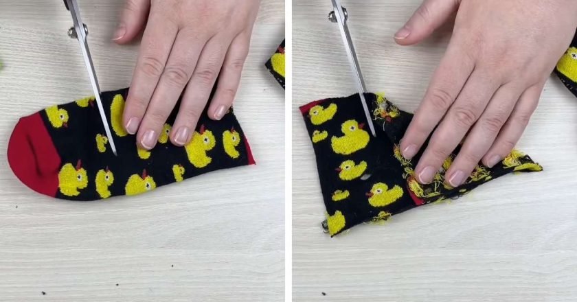 клочки ткани