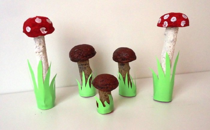 Поделки из ореховой скорлупы