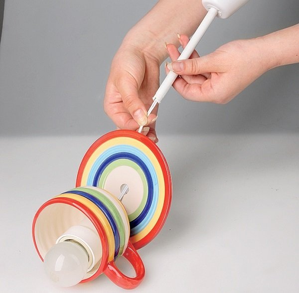 поделки из посуды