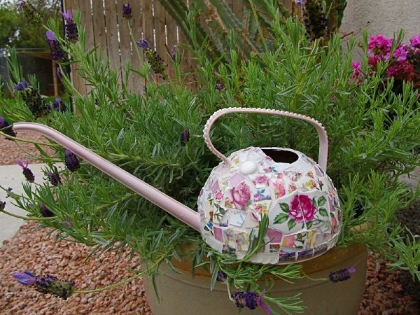 поделки из посуды