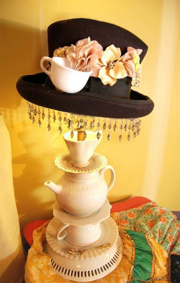 поделки из посуды