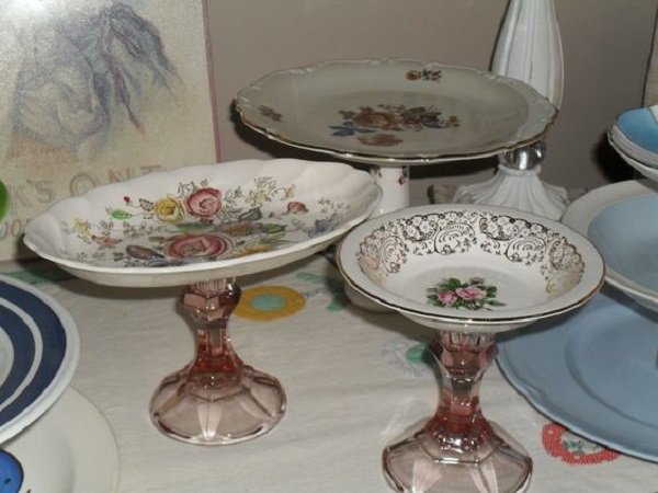 поделки из посуды