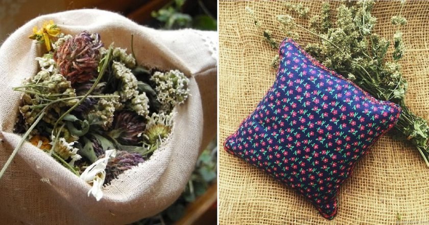 Подушка с травами