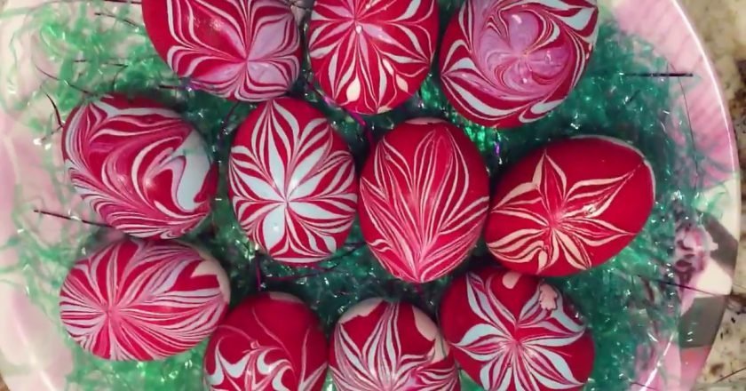 декор пасхальных яиц