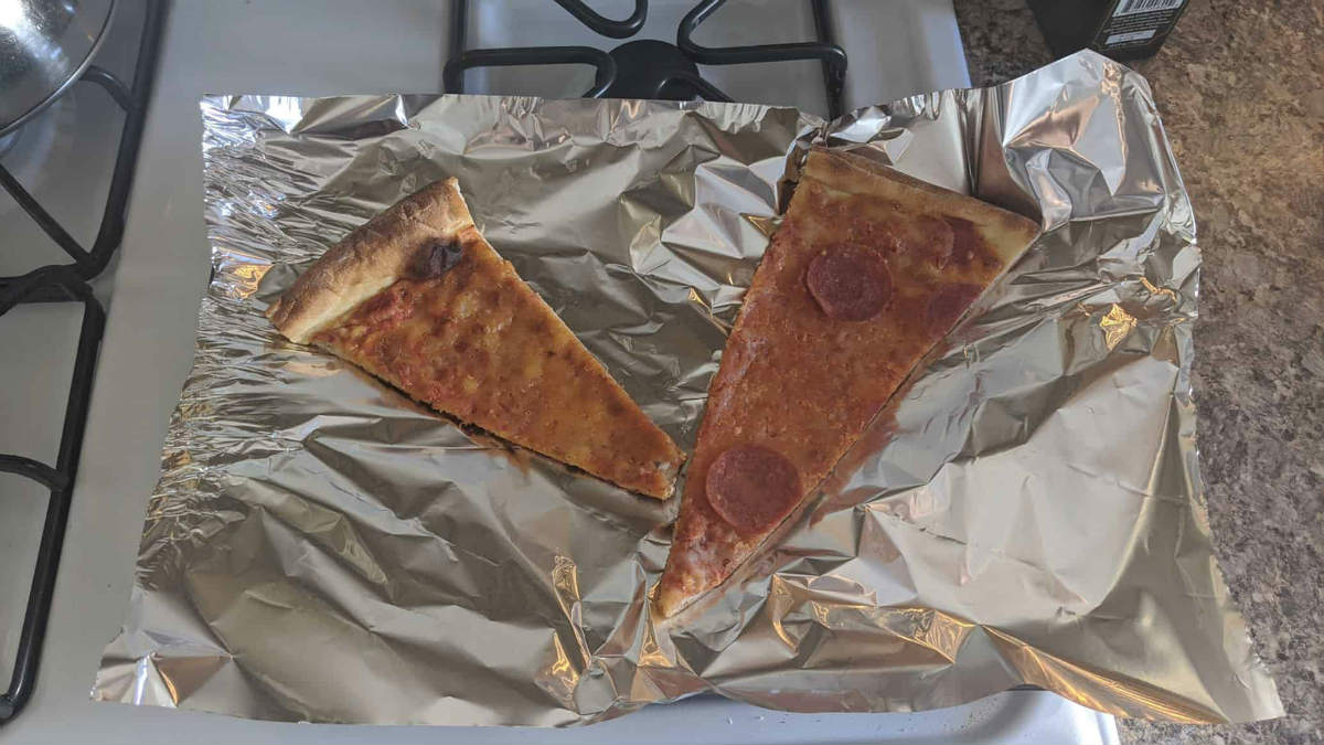 пицца в фольге